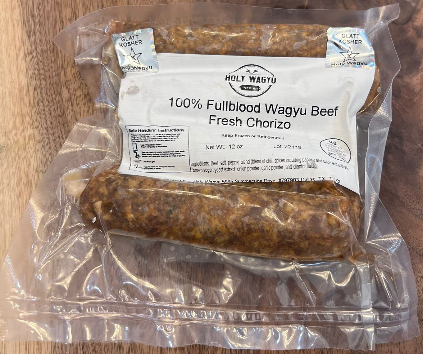 Chorizo Sausages