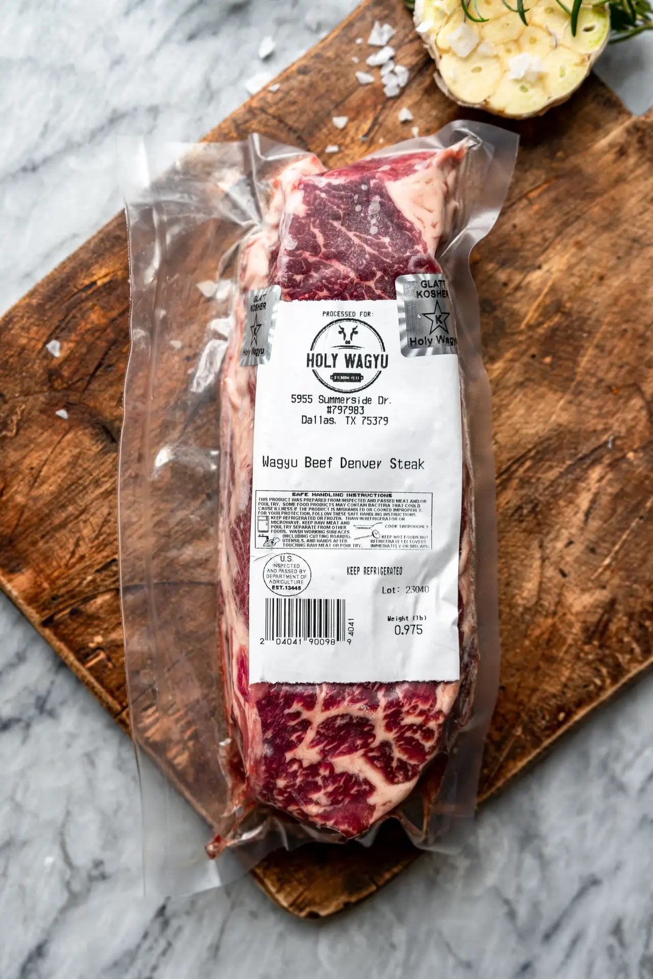 Denver Steak | Kosher | F1 American Wagyu Beef