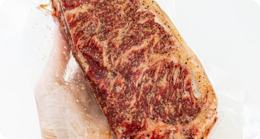 Sliced smoked Wagyu brisket