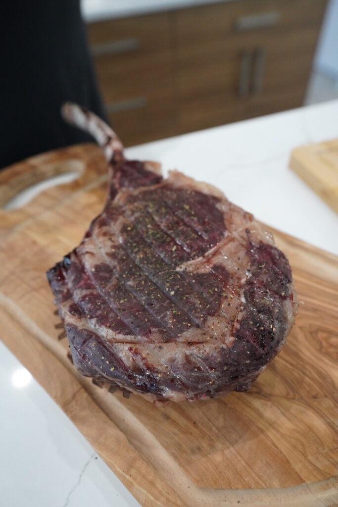Buy American Wagyu Cowboy Ribeye Kosher Holy Wagyu