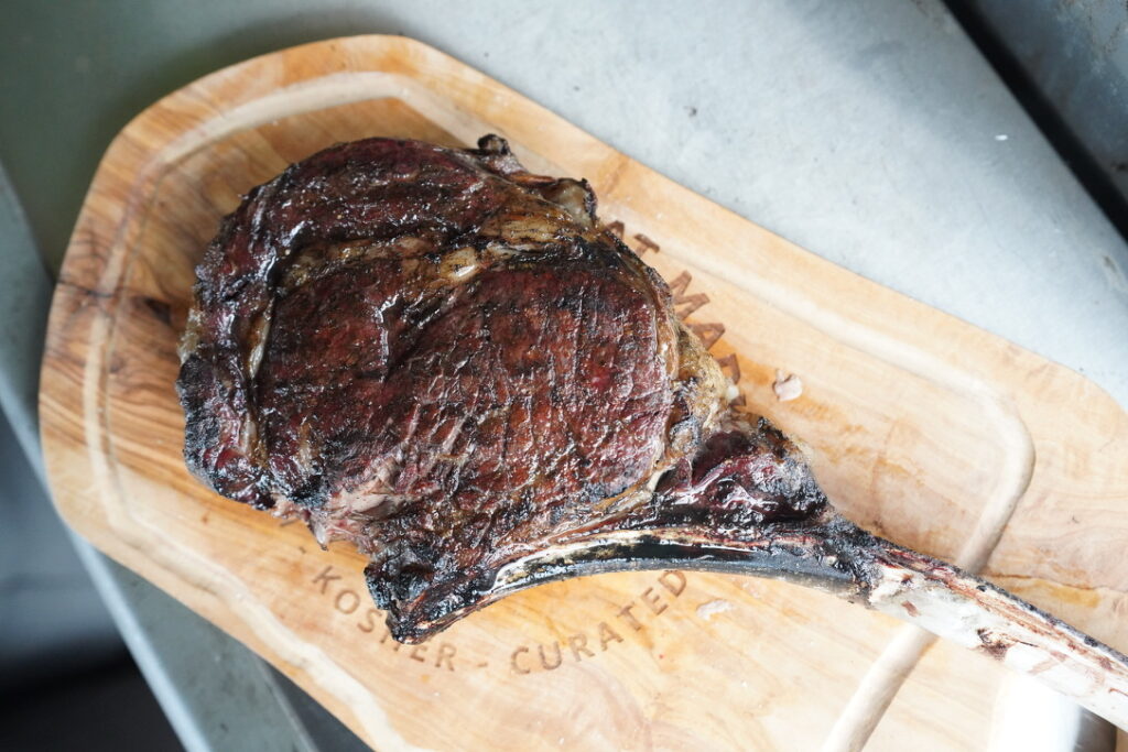 Buy American Wagyu Cowboy Ribeye Kosher Holy Wagyu